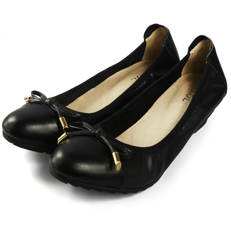 【ERROL系列】ERROL平底鞋女学生坡跟女鞋