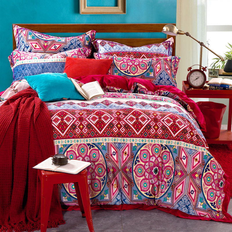 富仁旺 超柔短毛丽丝绒AB版保暖四件套单双人