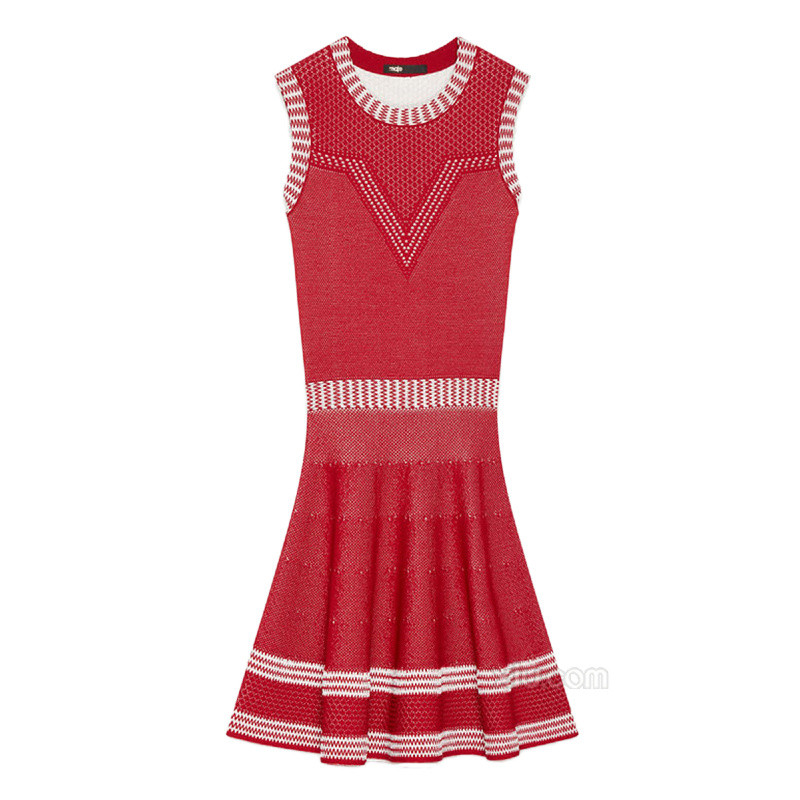 Maje 针织提花连衣裙 Maje连衣裙