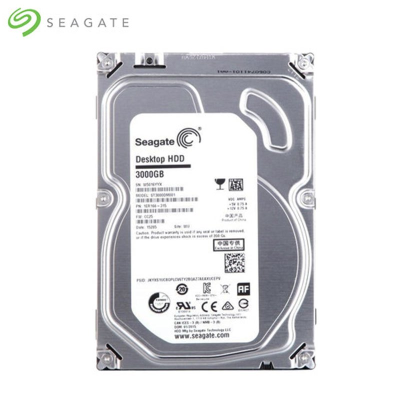 【苏宁自营】Seagate/希捷 3TB 台式机硬盘