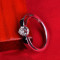 梦克拉 Mkela 白18K金钻石戒指 爱的承诺 女式一款多戴