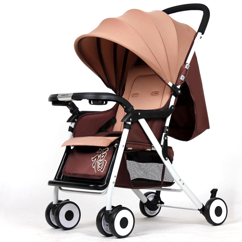 婴儿推车可坐可躺超轻便携四轮手推车儿童婴儿车0-36个月宝宝使用小推