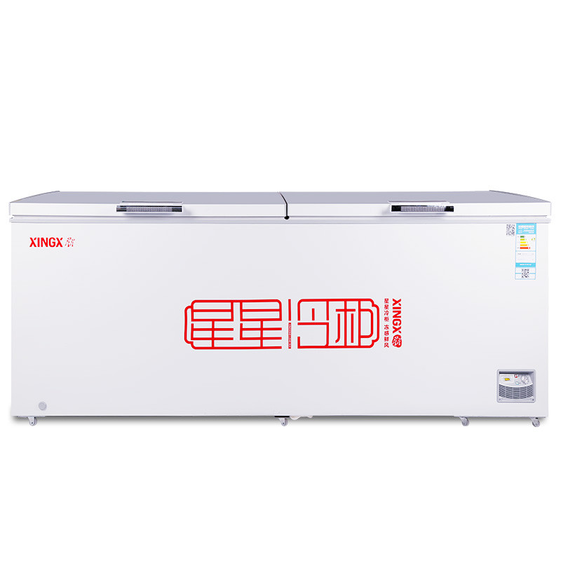 星星(XINGX) BD/BC-726JA 726升 卧式冷柜 冷柜 冰柜 商用大冷柜 机械控温 冷藏冷冻转换柜