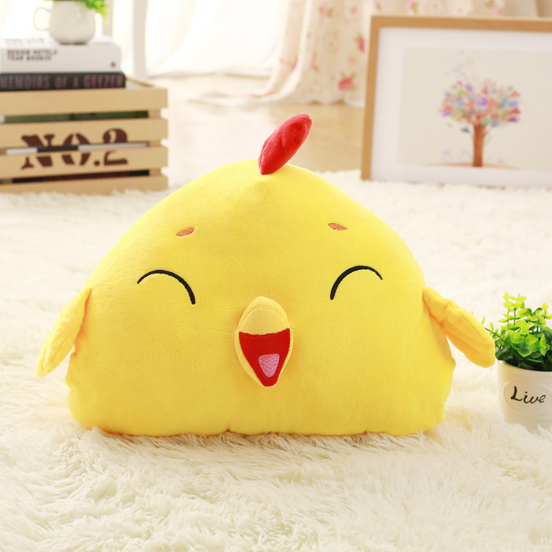 绒翼 卡通龙猫趴枕头皮卡丘暖手捂抱枕史迪仔
