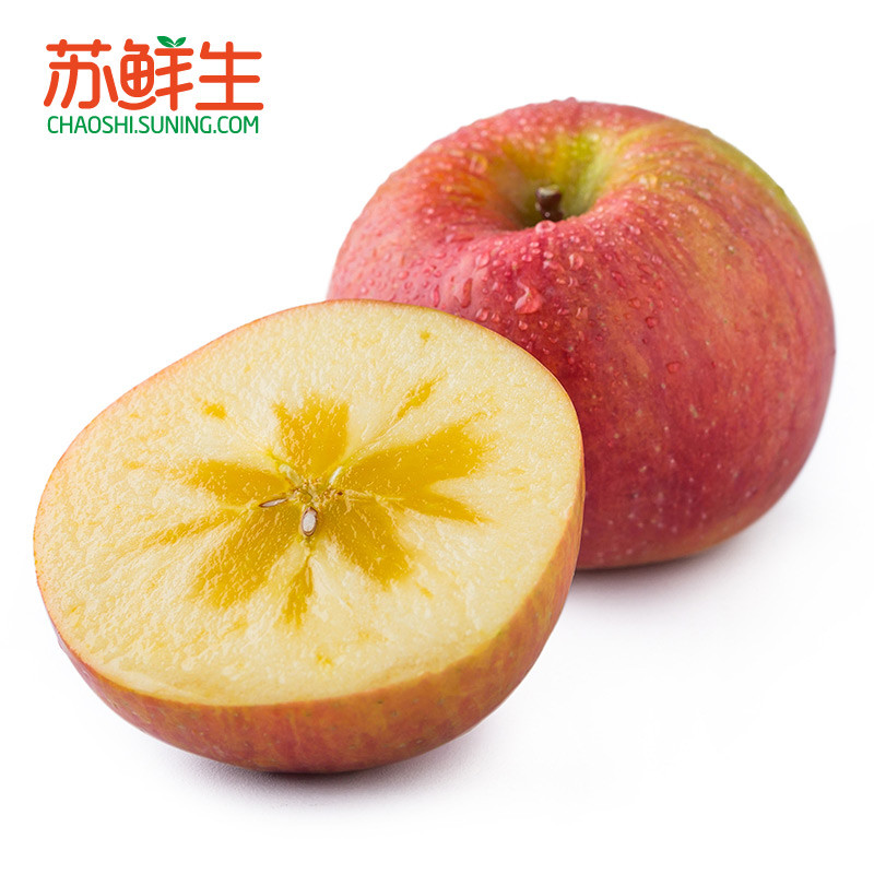 【苏鲜生】新疆阿克苏冰糖心苹果4.5kg果径80-85mm