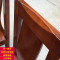 实木 餐桌椅组合 北欧原木 橡胶木家具 实木餐桌 1.5m一桌四椅【欧洲版】
