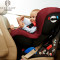 Best Baby 卡罗塔车载婴儿童0月4岁汽车用孩子可躺通用宝宝安全座椅 红色巴士