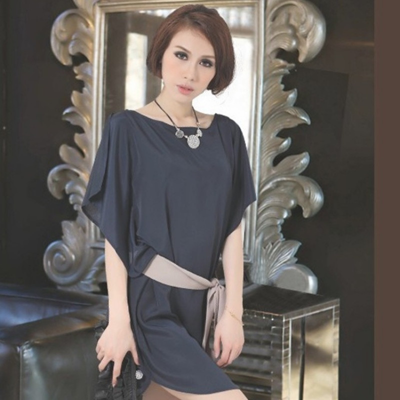 夏季外贸女装修身显瘦短袖大码孕妇装短款晚礼