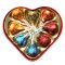 Hershey’s/好时巧克力 好时之吻巧克力8粒 铁盒礼盒装 喜糖成品 心形红色款