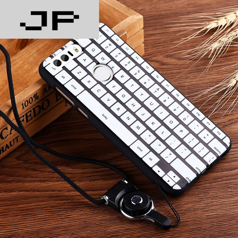 JP潮流品牌华为荣耀8手机壳保护套荣耀八黑边