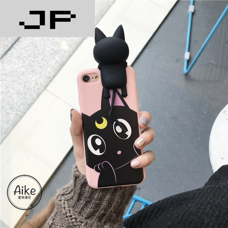 JP潮流品牌发声露娜猫iphone6plus手机壳7plu