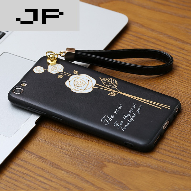 JP潮流品牌vivoY67手机壳挂绳女 vivo步步高y6