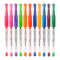 日本UNI三菱彩色中性笔/0.38mm水笔20色UM151签字笔记号笔 紫