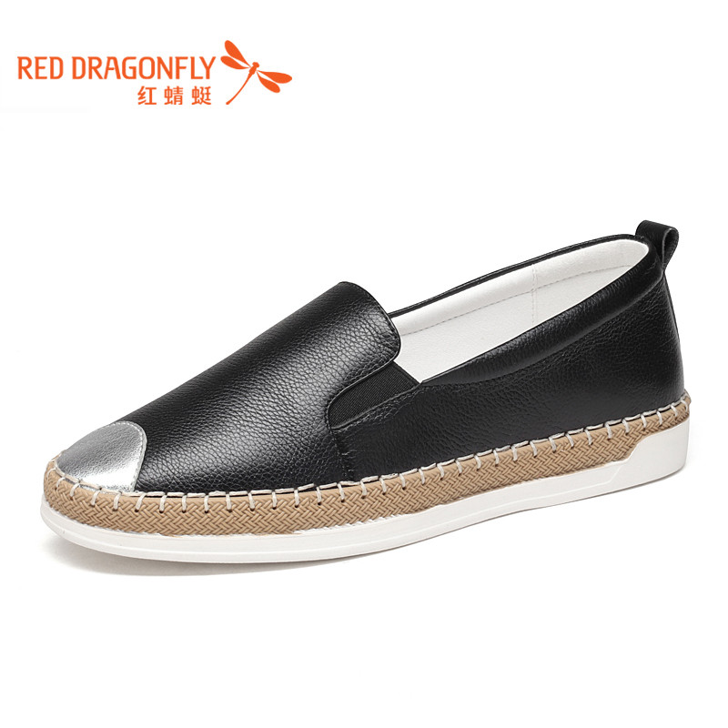 红蜻蜓WTB71221/22女鞋单鞋 黑色 35码