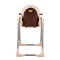 贝能宝宝餐椅儿童餐椅多功能可折叠便携式婴儿椅子吃饭餐桌椅座椅 公主粉（2个滑轮）