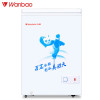 万宝(Wanbao)BC/BD-100DE 100升家用卧式冷柜 小冰柜 冷藏冷冻转换 顶开门小型冷柜 一级能耗（白色）