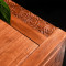 木屋子(MUWUZI)新中式红木餐边柜 刺猬紫檀实木花架储物柜 客厅茶水酒柜家具 餐边柜