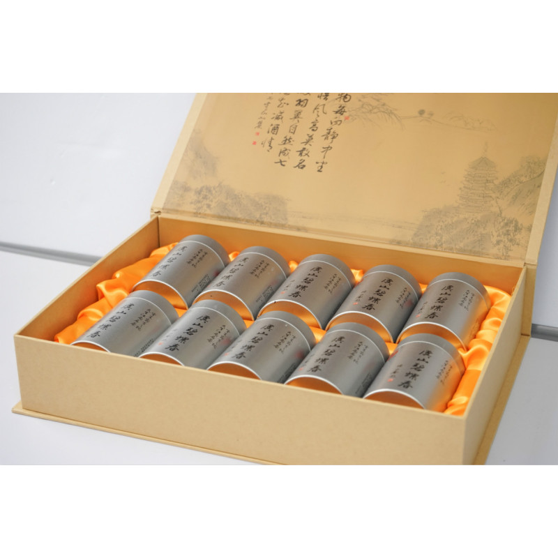 虞山绿茶碧螺春250g礼盒（25克*10罐）