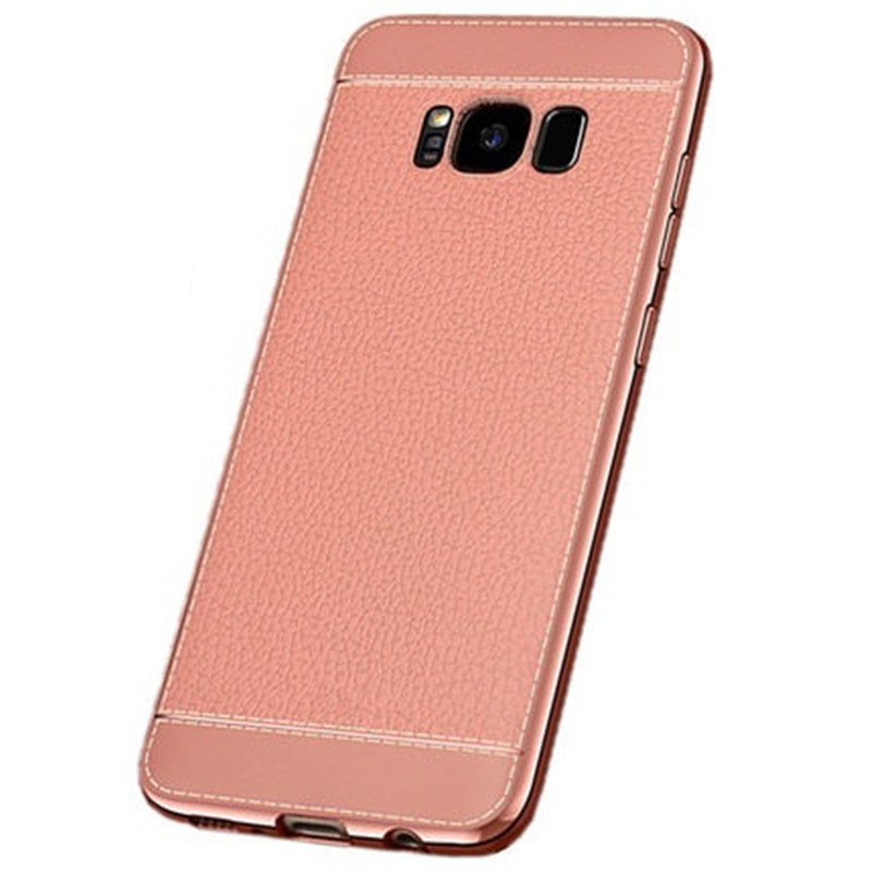 酷猫 三星S8手机壳硅胶套电镀皮纹壳SM-G95