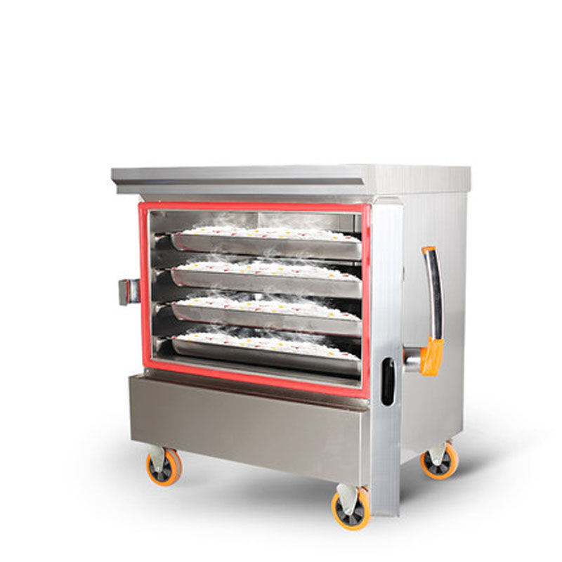 户外运动商用蒸饭柜蒸饭车电蒸饭箱蒸汽柜4盘