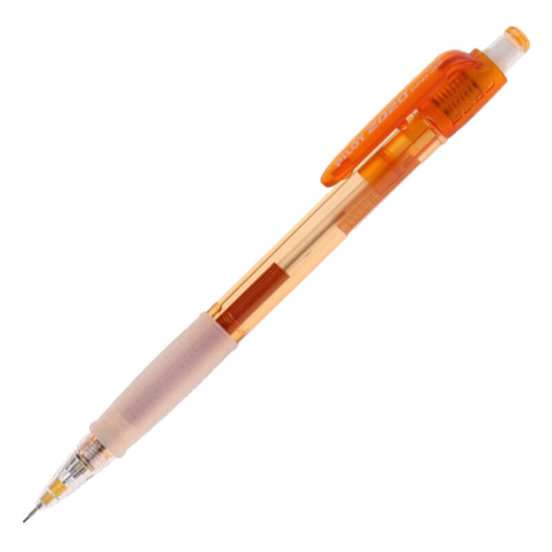 日本pilot百乐自动铅笔/甩动出铅0.5mm摇摇自动铅笔 透明橙