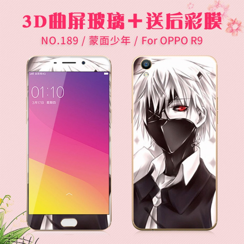 622款oppor9m钢化膜opppr9t手机莫opopr前后