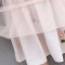 歌诺瑞丝2017夏季女装新款韩版时尚T恤网纱裙两件套连衣裙女8965 XL 白色