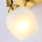 阿库琉斯欧式镜前灯全铜壁灯卧室美式铜灯复古卧室客厅餐厅卫生间墙壁灯具9072 三头