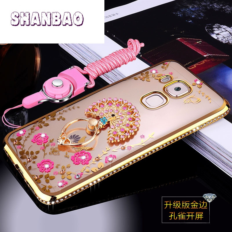 SHANBAO华为麦芒5手机壳G9PLUS挂绳保护