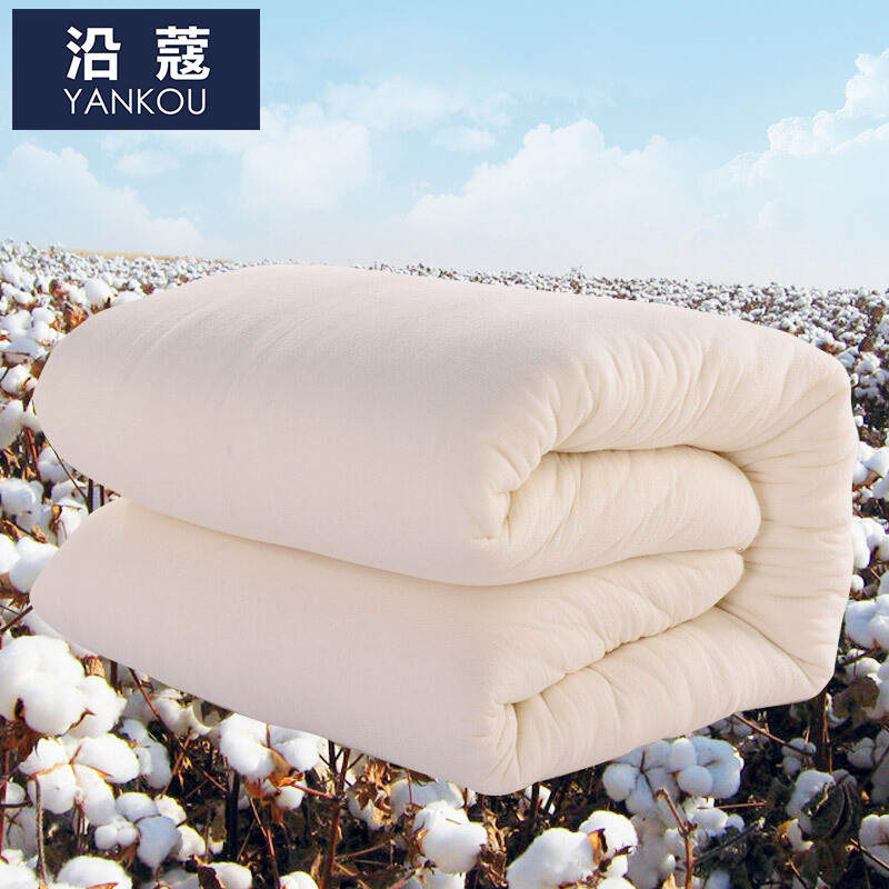 新疆手工棉花被子棉被褥子棉絮加厚单双人春秋被芯冬被棉胎 1.8*2.0m 棉花被6斤