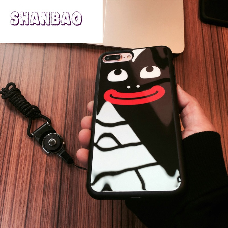 SHANBAO香肠嘴苹果7硅胶保护套iphone6手机