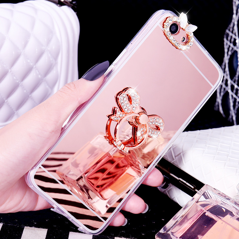 OPPOA59tm手机壳带水钻A59M外壳挂绳0pp