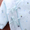 贝乐咿 6410太阳小象夹棉偏襟套装 7171蓝色 59cm（1-3个月）