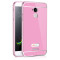 大神NOTE3手机套Coolpad8676-A01保护套nota3手机壳M01金属边框2 粉色+送钢化膜