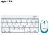 罗技（Logitech）无线键鼠套装 MK245 Nano 无线鼠标无线键盘套装（白色）