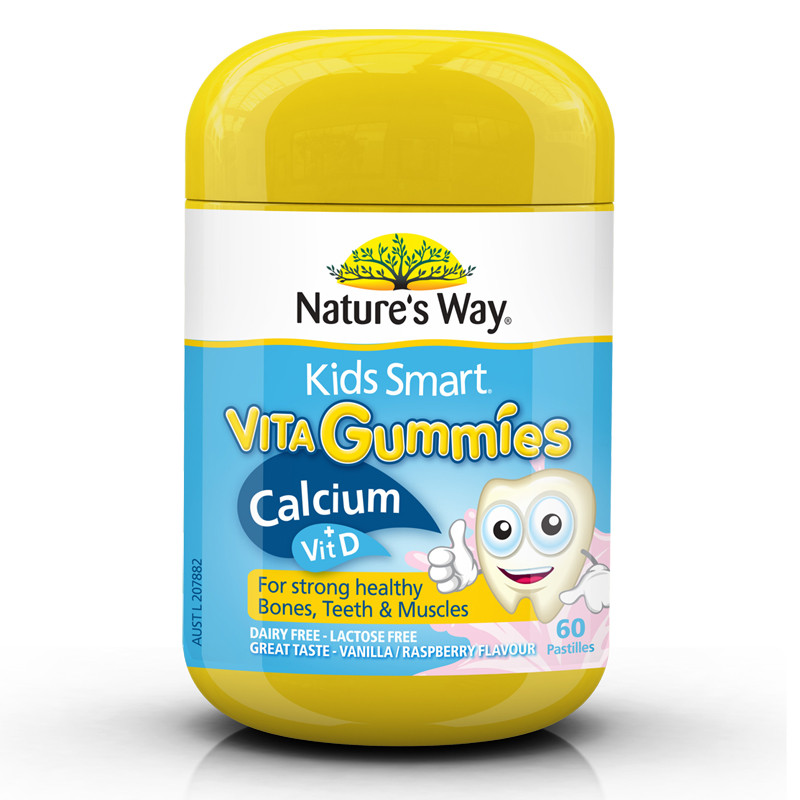 Nature’s way 澳萃维儿童维生素D3+钙软糖 60粒/瓶