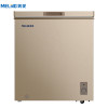 美菱(MELING) BC/BD-151DTY 151升单温冷柜 一机四用 冷藏冷冻转换冰柜 静音变温 一级能效 （金）