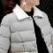 歌诺瑞丝2017冬季女装新款韩版气质修身短款加厚面包服棉袄棉服外套女9027 黑色 XXL