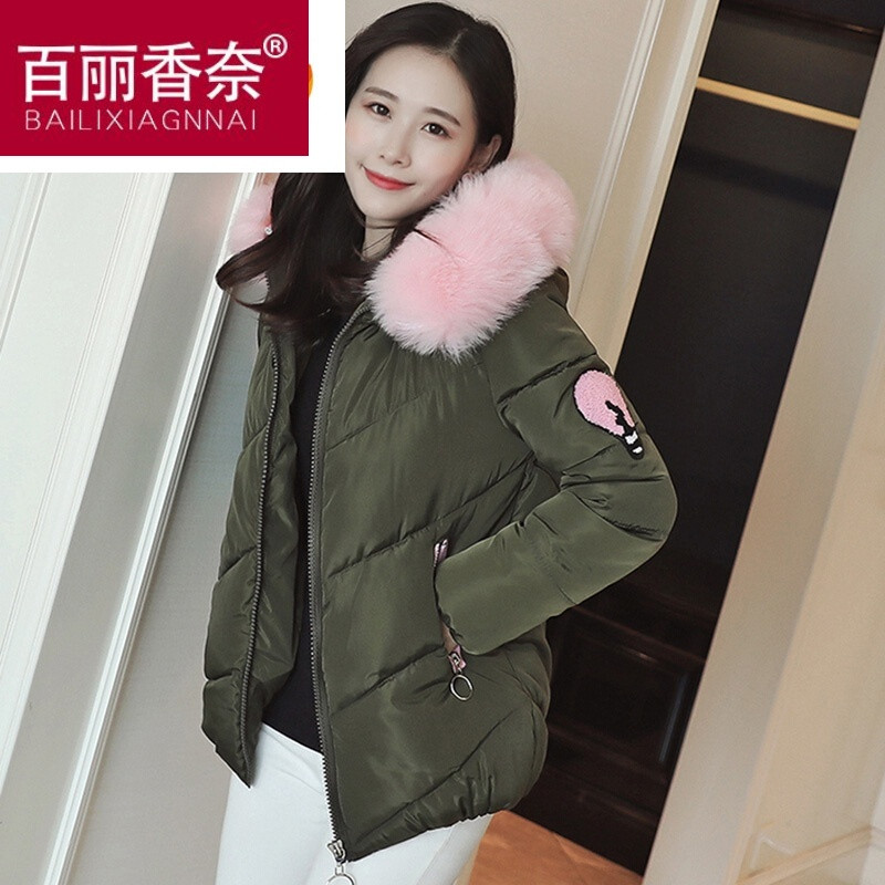 新款冬季棉衣女外套短款韩版中学生bf百搭时尚