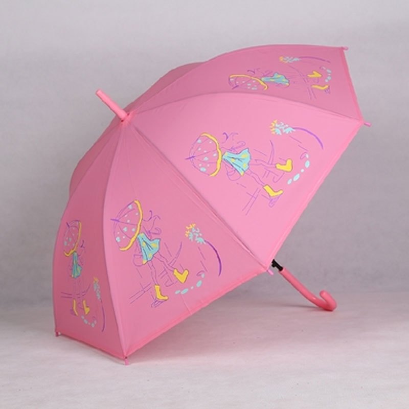 透明雨伞长柄伞男女学生创意广告伞儿童表演伞