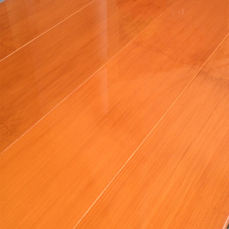 地板健康竹地板平压办公室木板商业纯色厚度贴地卧室艺术咖啡纯色富贵红亮光其它 默认尺寸 柚木色亮光
