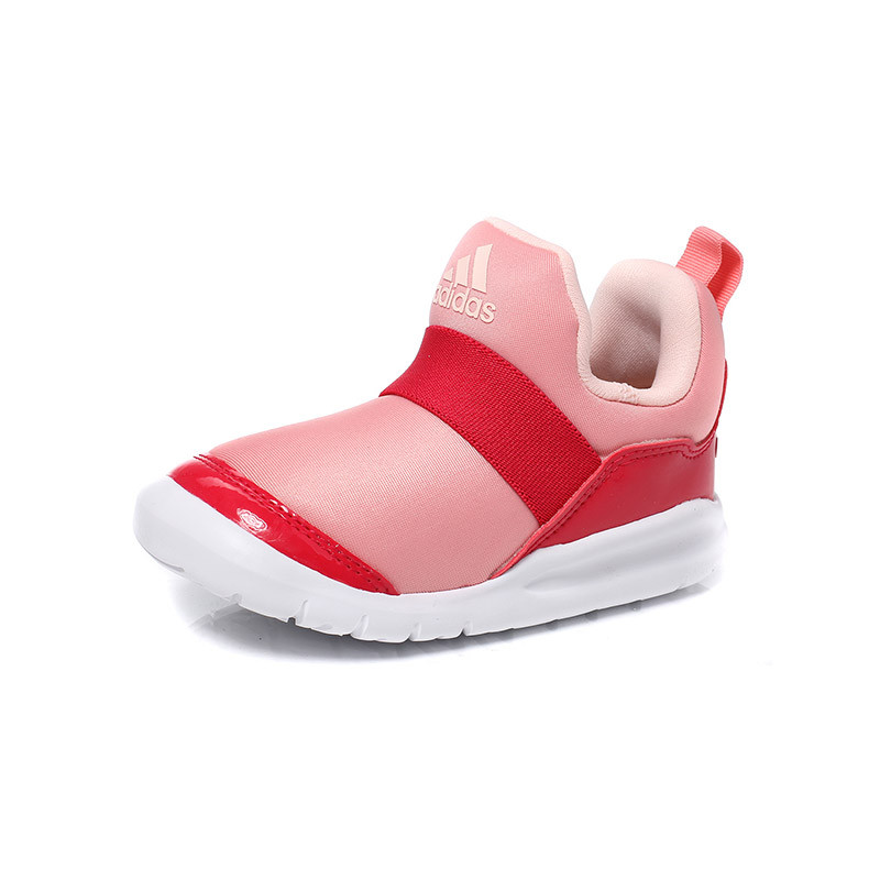 adidas阿迪达斯童运动休闲跑步鞋婴童鞋男2017新款CG3249 红色 24.5码/适合脚长140mm