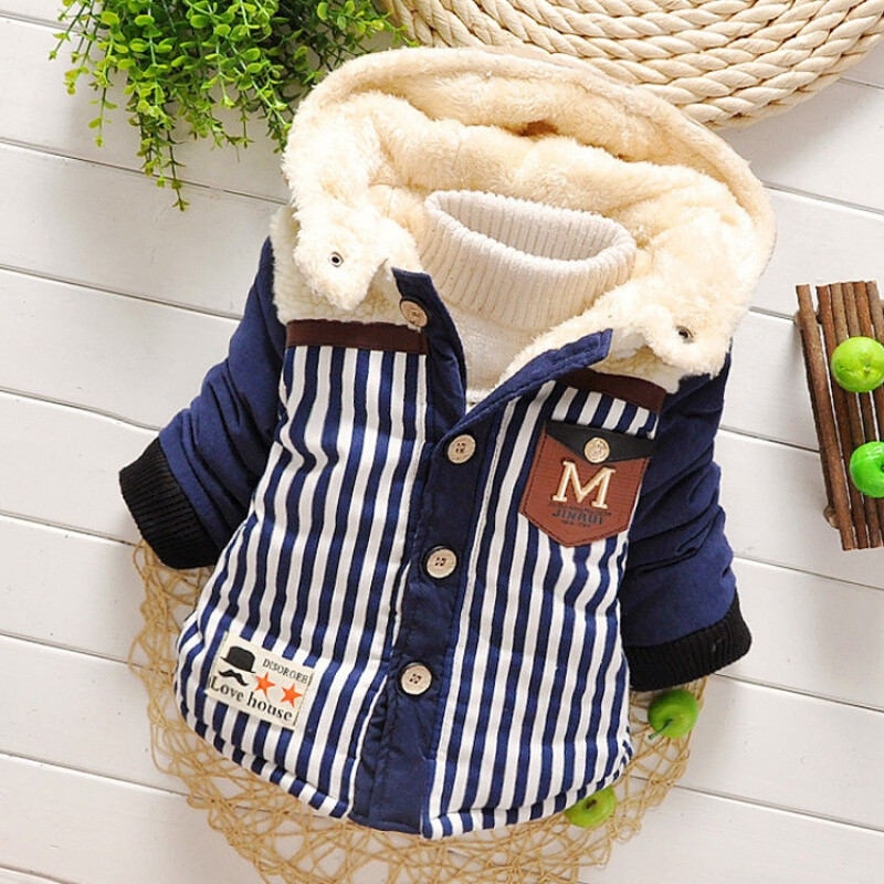 男童冬装童装外套女宝宝冬季1-2-3岁儿童韩版