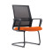 钜晟办公椅转椅弓形椅Z010 弓形椅橘色坐垫