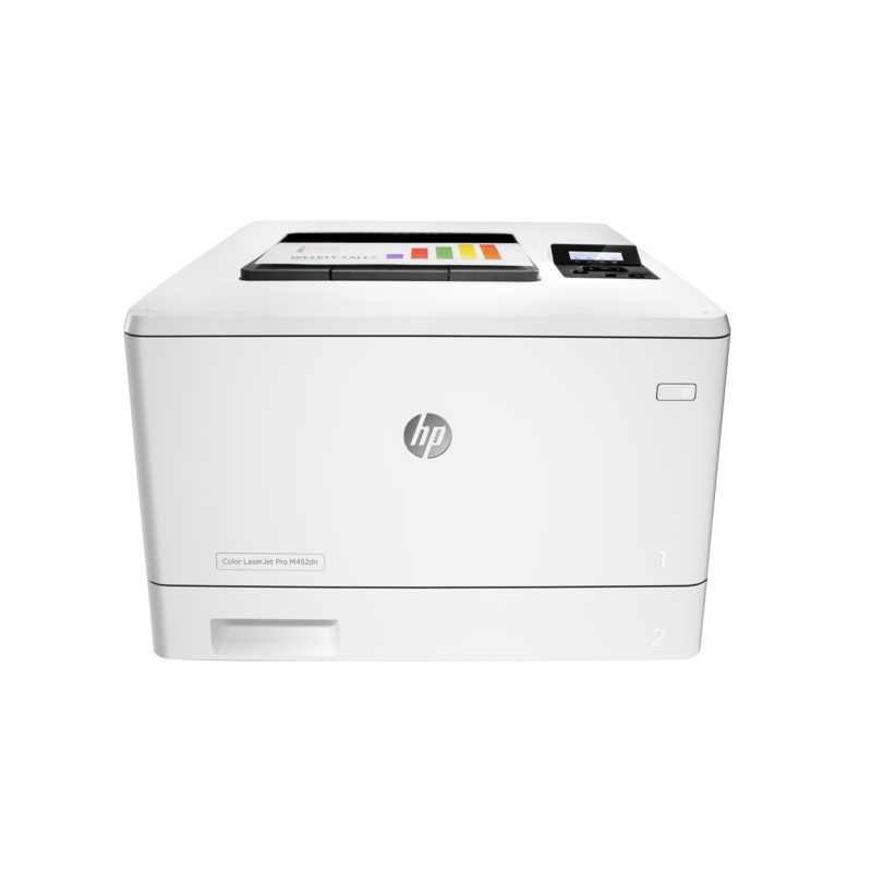 惠普 HP Color LaserJet Pro M452DN 彩色激光打印机（标配2个纸盒+硒鼓1套（4色*4个））