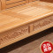 实木沙发榉木沙发实木客厅组合成套家具DF组合 单人位+单人位+三人位(特价)