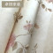 美式田园壁纸温馨卧室墙纸精致蔷薇花壁纸3D立体浮雕墙纸U984_2 2号米白色