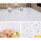 塑料地板革塑胶地板纸家用卧室毛革2.0MM加厚耐磨防水PVC地胶地板_2 默认尺寸 米白色白木纹加厚