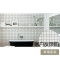 釉面哑光纯色厨房卫生间300X600墙砖纯白黑线浴室瓷砖格子面包砖_4_4 300*600 3603
