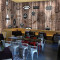 大型壁画欧式复古木纹印章咖啡厅餐厅KTV壁纸客厅沙电视墙纸_1 无缝真丝布/每平米